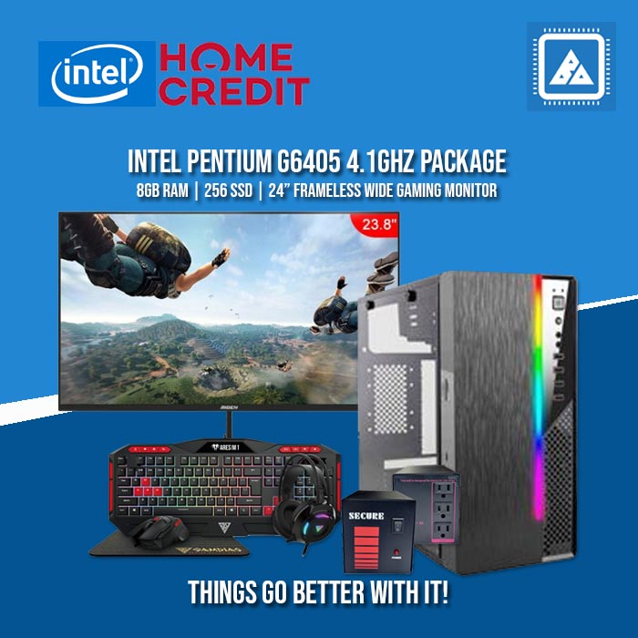 INTEL PENTIUM G6405 4.1GHZ Computer Package 2023