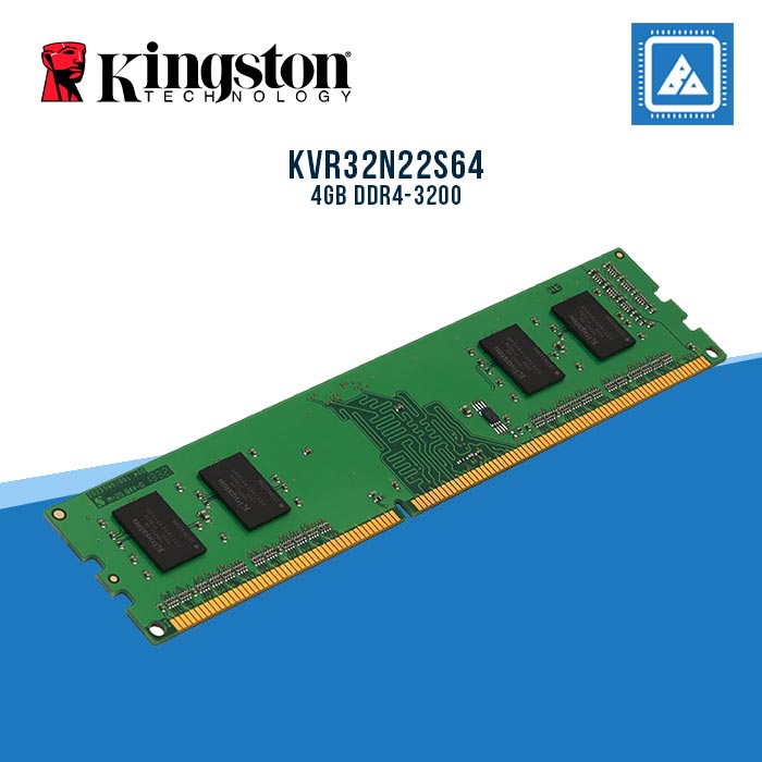 4GB DDR4-3200 KINGSTON KVR32N22S6/4 – BlueArm Computer Store