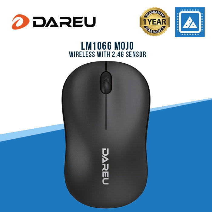 LM106G MOJO Wireless with 2.4G Over 10M Distance FCT3065 Sensor Mouse