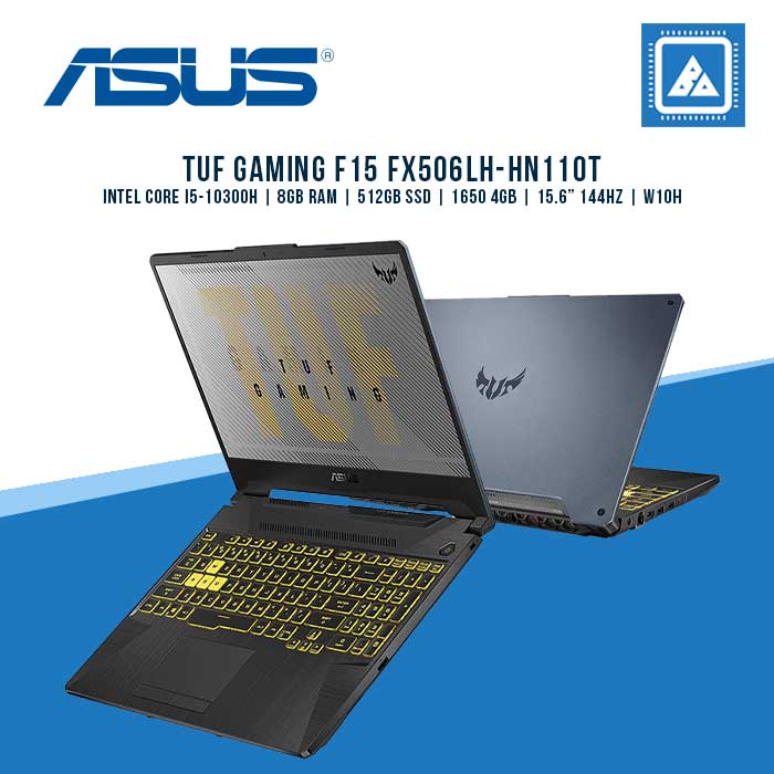 ASUS FX506LH-HN110T I5-10300H/8GB/512GB SSD/1650 144HZ