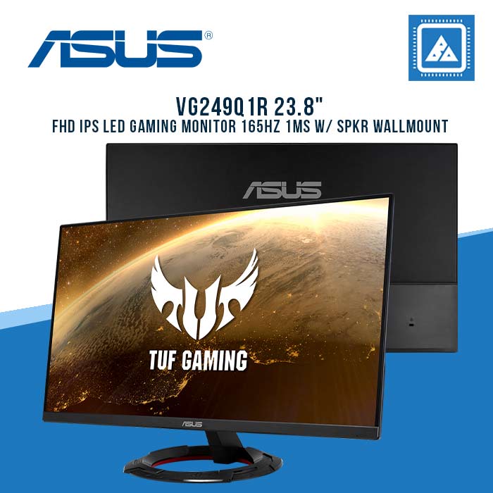ASUS VG249Q1R 23.8" FHD IPS LED GAMING MONITOR 165HZ 1MS W/ SPKR WALLMOUNT (2XHDMI, DP)