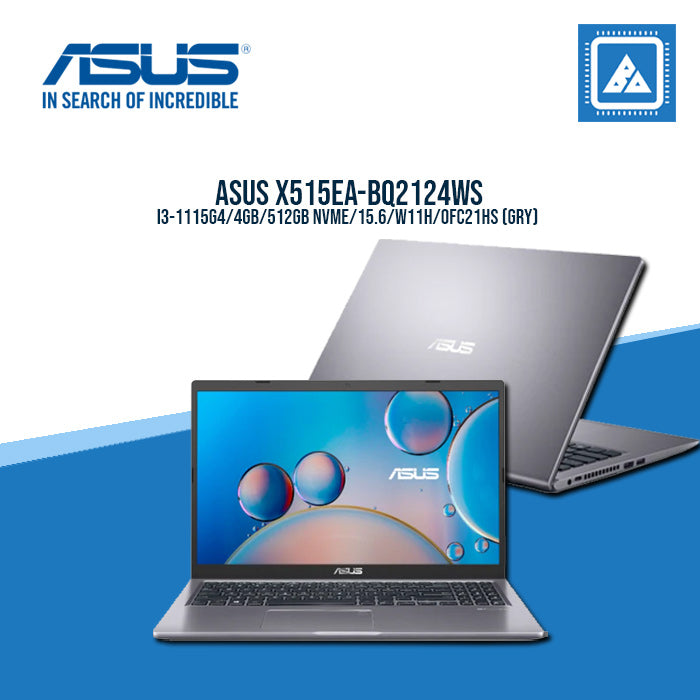 ASUS X515EA-BQ2124WS For Students and Freelancers