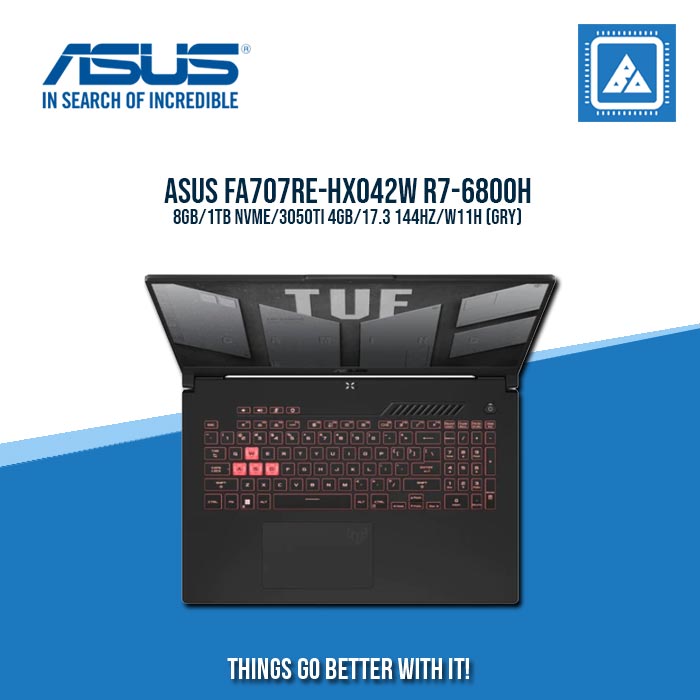 ASUS FA707RE-HX042W R7-6800H | Gaming Laptop And AutoCAD Users