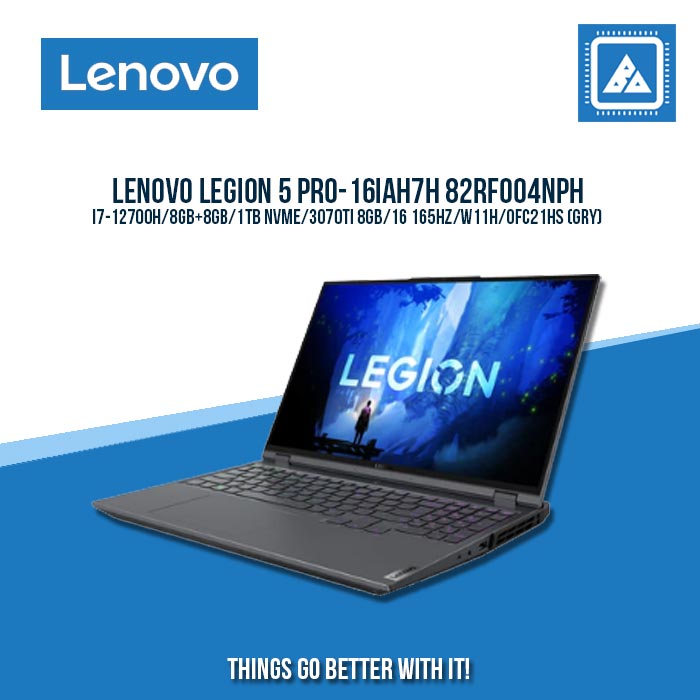 LENOVO LEGION 5 PRO-16IAH7H 82RF004NPH I7-12700H | Gaming Laptop And AutoCAD Users