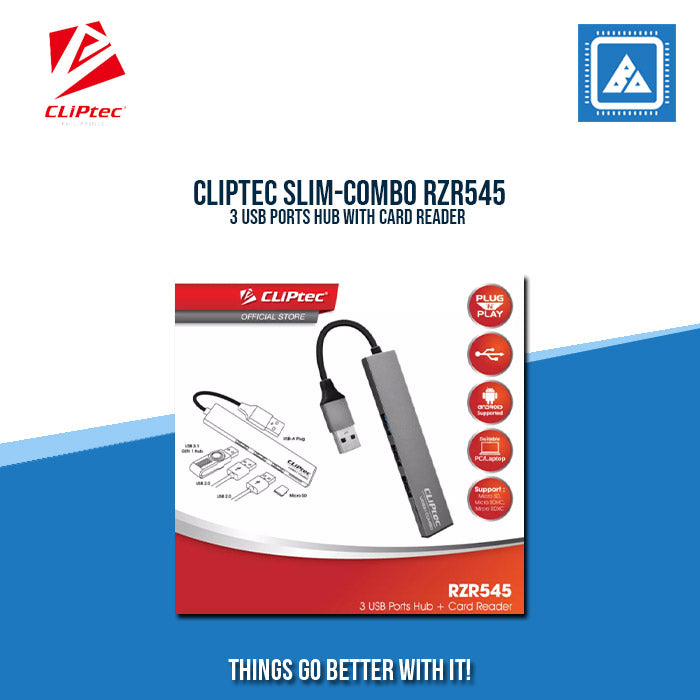CLIPTEC RZR545 CARD READER