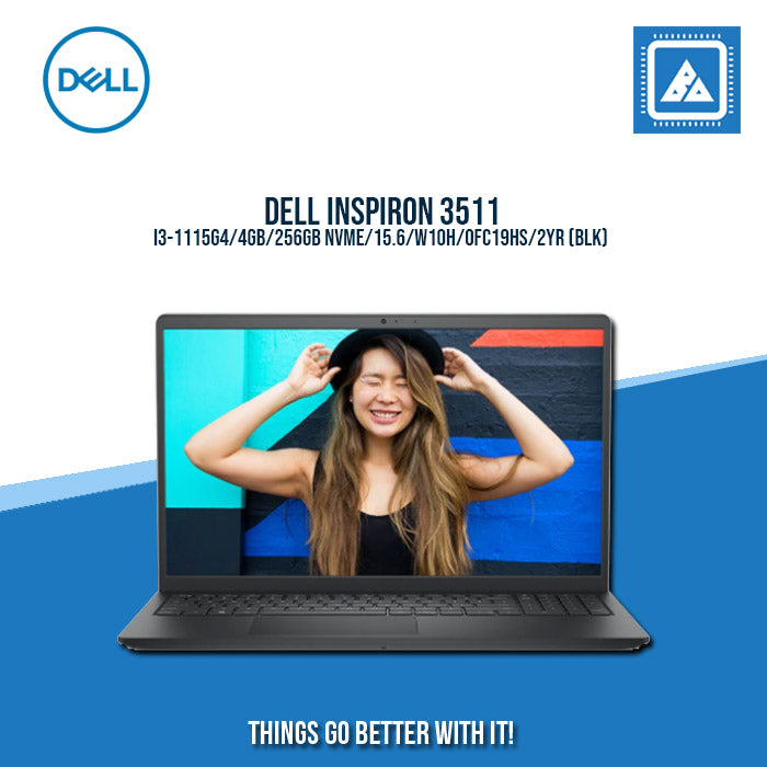 DELL INSPIRON 3511 I3-1115G4/4GB/256GB NVME/ | BEST FOR STUDENTS LAPTOP