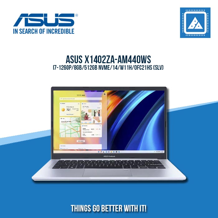 ASUS X1402ZA-AM440WS | Best for Students and Freelancers