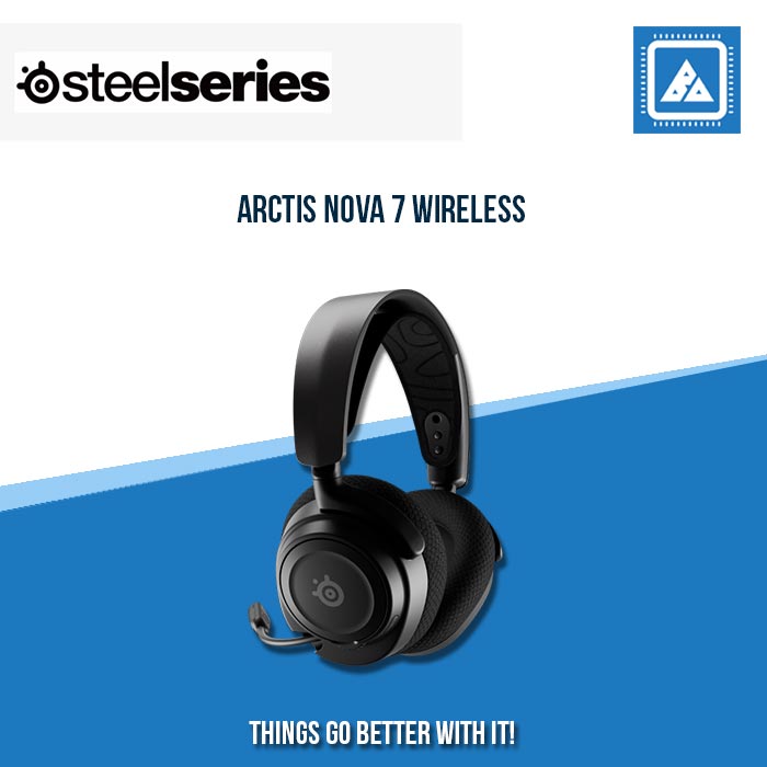 STEELSERIES ARCTIS NOVA WIRELESS GAMING HEADSET (BLACK