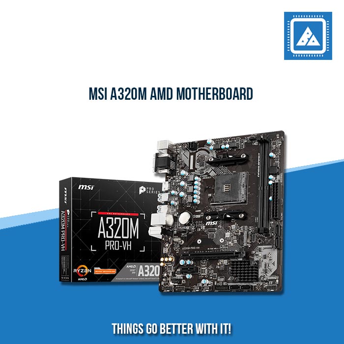MSI A320M AMD MOTHERBOARD