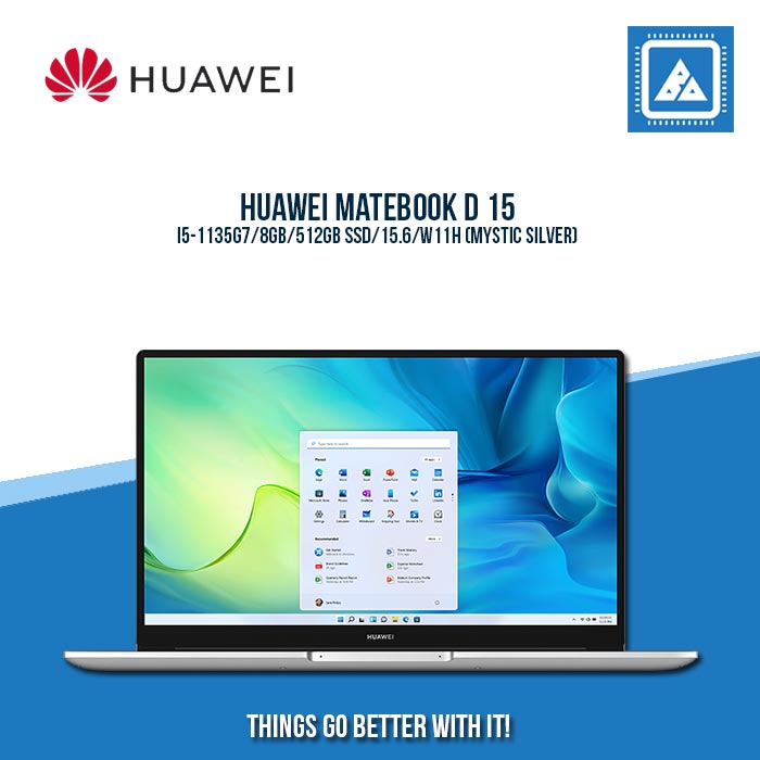 HUAWEI MATEBOOK D 15 I5-1135G7 | Best for Students and Freelancers Laptop