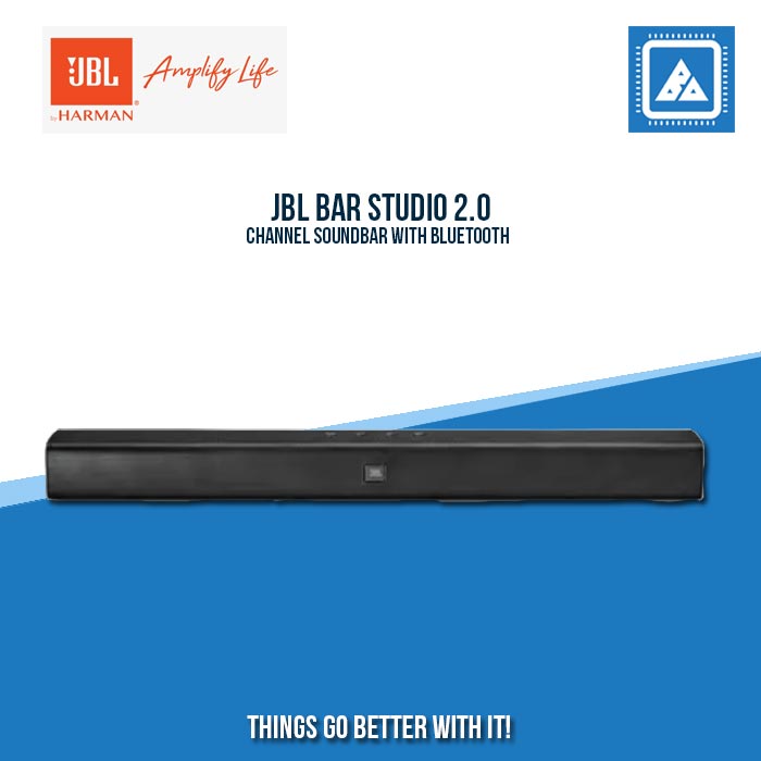 JBL BAR STUDIO 2.0 CHANNEL SOUNDBAR WITH BLUETOOTH