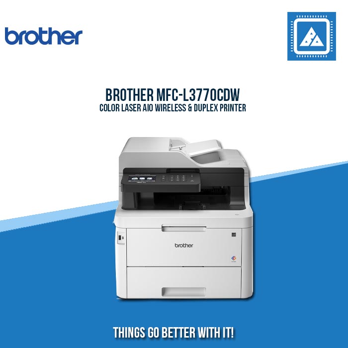 BROTHER MFC-L3770CDW COLOR LASER AIO WIRELESS & DUPLEX PRINTER