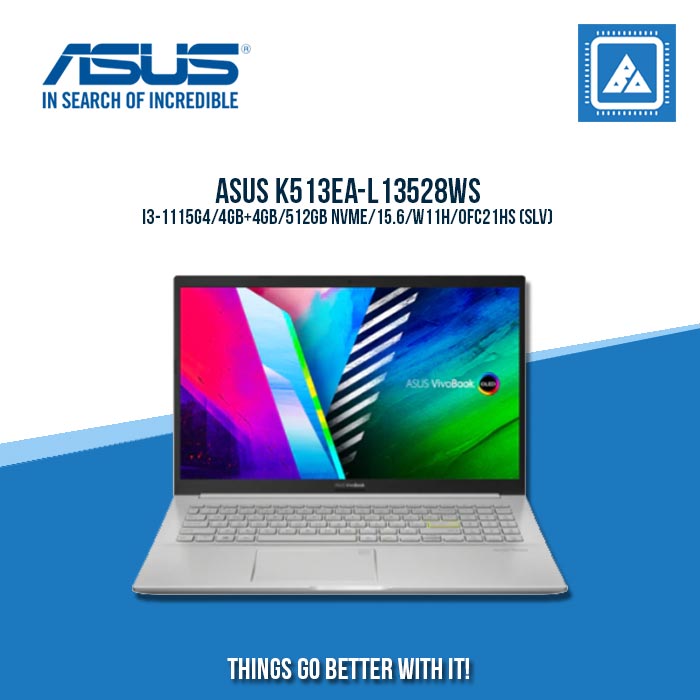 ASUS K513EA-L13528WS I3-1115G4 | Best for Students Laptop
