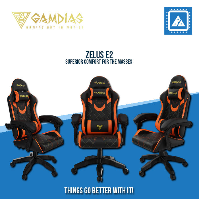 GAMDIAS ZELUS E2 GAMING CHAIR