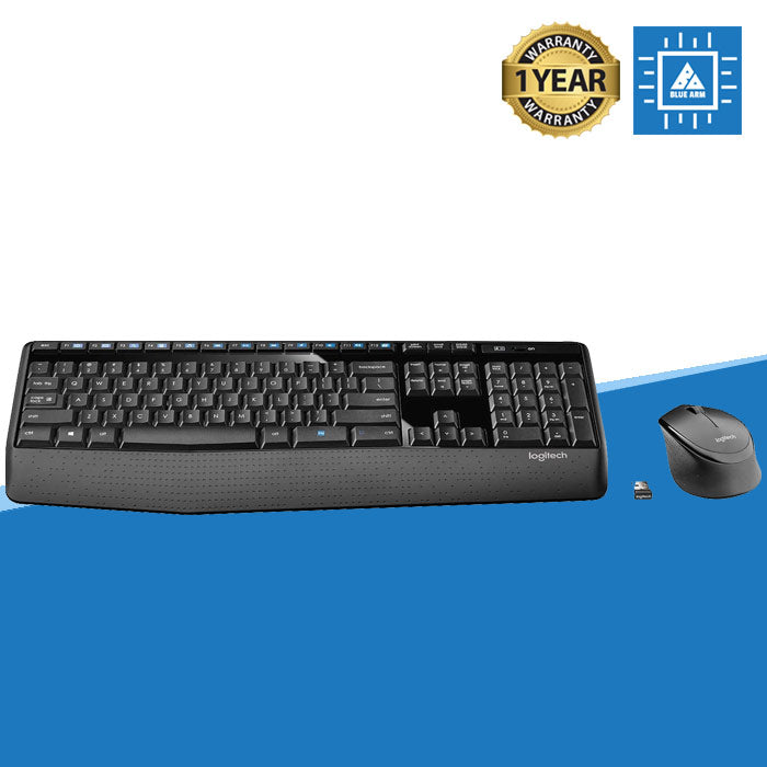 LOGITECH WIRELESS KEYBOARD + MOUSE MK345