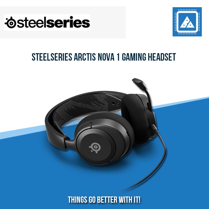 STEELSERIES ARCTIS NOVA 1 GAMING HEADSET (BLACK)