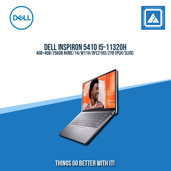 DELL INSPIRON 5410 I5-11320H/4GB+4GB/256GB NVME | BEST FOR STUDENTS AND FREELANCERS