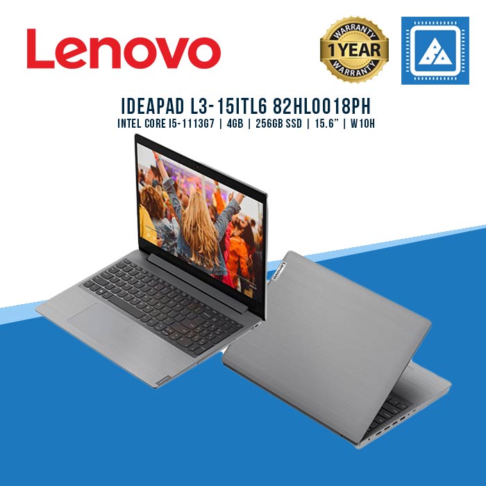 NB LENOVO IDEAPAD L3-15ITL6 82HL0018PH I5-1113G7 4GB RAM 256GB