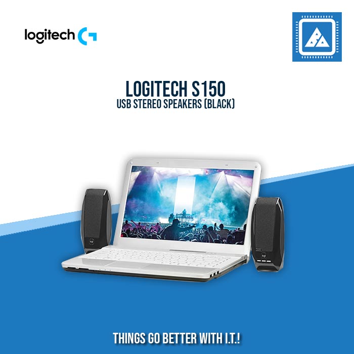 LOGITECH S150 USB STEREO SPEAKER