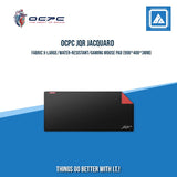 OCPC JQR JACQUARD FABRIC WATER-RESISTANT/GAMING MOUSE PAD (MEDIUM|LARGE|EX-LARGE)