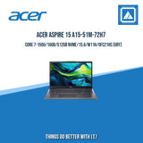 ACER ASPIRE 15 A15-51M-72H7 CORE 7-150U/16GB/512GB | BEST FOR STUDENTS AND FREELANCER