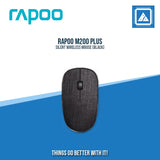 RAPOO M200 PLUS SILENT WIRELESS MOUSE (BLACK)