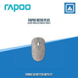 RAPOO M200 PLUS SILENT WIRELESS MOUSE (BLACK)