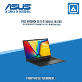 ASUS VIVOBOOK GO 15 E1504FA-L1412WS R5-7520U/8GB/512GB NVME/15.6/W11H/OFC21HS (BLK) |BEST FOR STUDENTS LAPTOP|