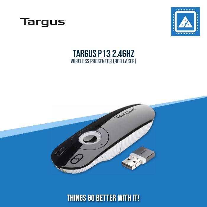 TARGUS P13 2.4GHZ WIRELESS PRESENTER (RED LASER)