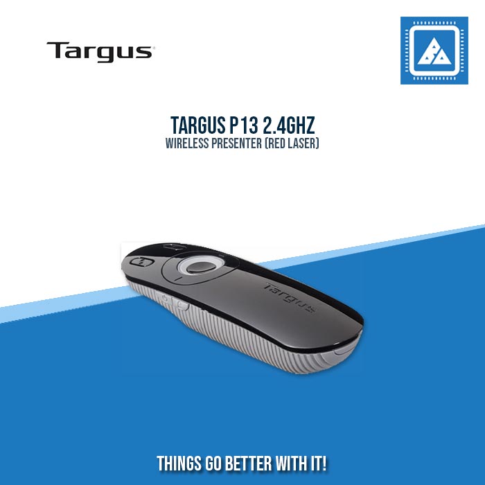 TARGUS P13 2.4GHZ WIRELESS PRESENTER (RED LASER)