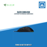 RAZER COBRA RGB LIGHTWEIGHT CUSTOMIZABLE GAMING MOUSE