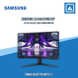 SAMSUNG LS24AG320NEXXP 23.8" FHD LED GAMING MONITOR 165HZ WLMNT (HDMI, DP)