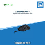 RAZER DEATHADDER V3 ULTRA-LIGHTWEIGHT ERGONOMIC GAMING MOUSE