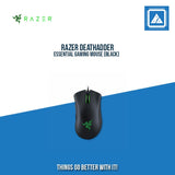 RAZER DEATHADDER ESSENTIAL GAMING MOUSE (WHITE)