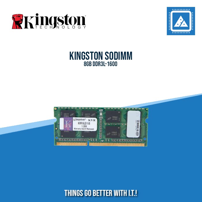KINGSTON SODIM 1.35V 8GB DDR3L-1600