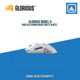 GLORIOUS MODEL O- WIRELESS GAMING MOUSE (MATTE WHITE)