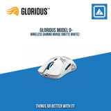 GLORIOUS MODEL O- WIRELESS GAMING MOUSE (MATTE WHITE)