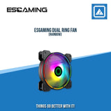 ESGAMING DUAL RING FAN (RAINBOW)