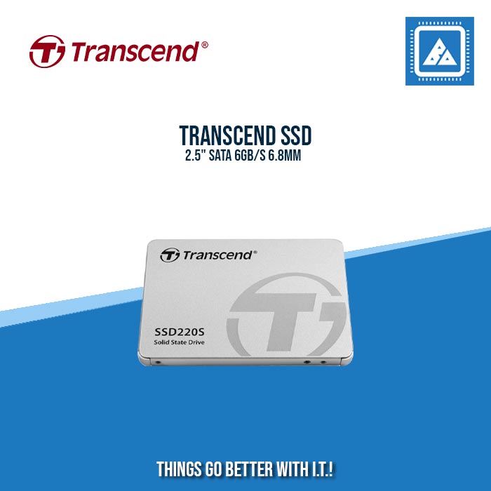 TRANSCEND 2.5" SATA 6GB/S 6.8MM SSD220s