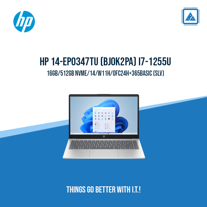 HP 14-EP0347TU (BJ0K2PA) I7-1255U | BEST FOR STUDENTS & ACADEMICS
