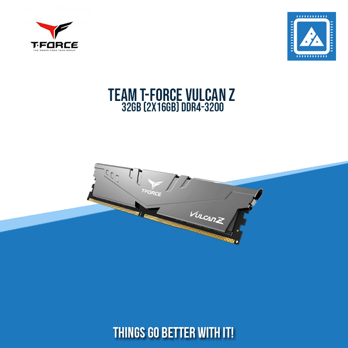 TEAM T-FORCE VULCAN Z 32GB (2X16GB) DDR4-3200