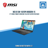 MSI B13M-1025PH MODERN 15 I7-1355U/16GB/512GB SSD/15.6/W11H | BEST FOR STUDENTS AND FREELANCERS LAPTOP