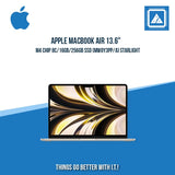APPLE MACBOOK AIR 13.6" M4 CHIP 8C/16GB/256GB SSD (MW0Y3PP/A) | BEST FOR FREELANCERS LAPTOP