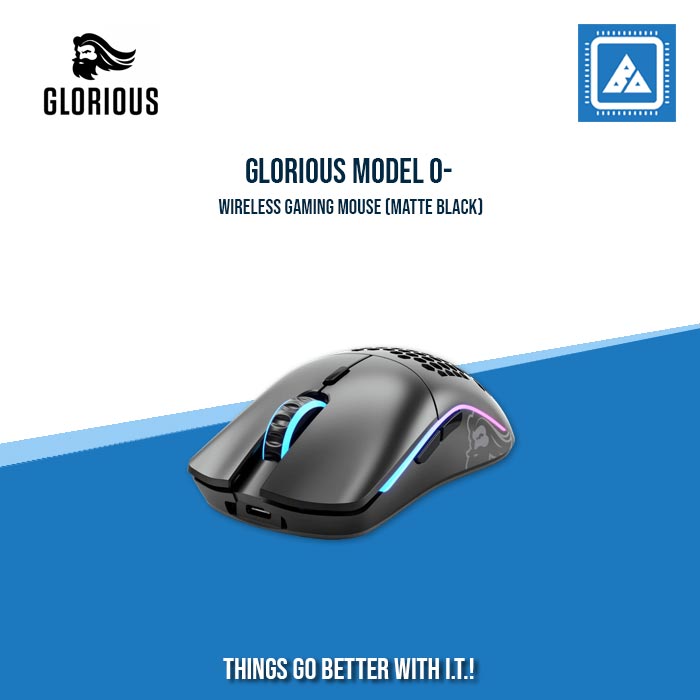 GLORIOUS MODEL O- GAMING MOUSE (MATTE BLACK/MATTE WHITE)