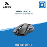 GLORIOUS MODEL O- GAMING MOUSE (MATTE BLACK/MATTE WHITE)
