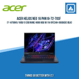 ACER HELIOS NEO 16 PHN16-72-70SF I7-14700HX/16GB/512GB NVME/4060 8GB | BEST FOR GAMING AND RENDERING LAPTOP