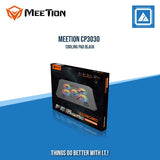 MEETION CP3030 COOLING PAD BLACK