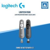 LOGITECH R500 LASER PRESENTATION REMOTE (BLACK|GRAY)