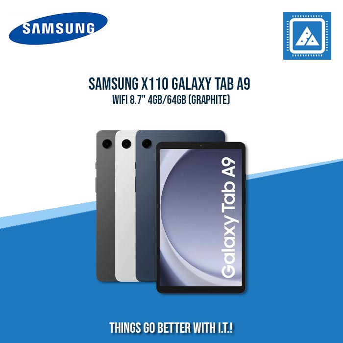 SAMSUNG X110 GALAXY TAB A9 WIFI 8.7" 4GB/64GB (GRAPHITE)