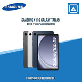 SAMSUNG X110 GALAXY TAB A9 WIFI 8.7" 4GB/64GB (GRAPHITE)